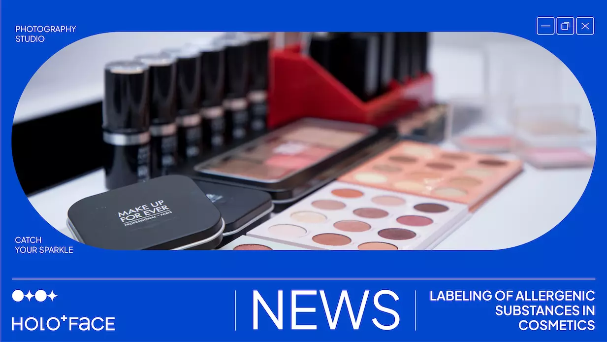 Labeling of allergenic substances in cosmetics