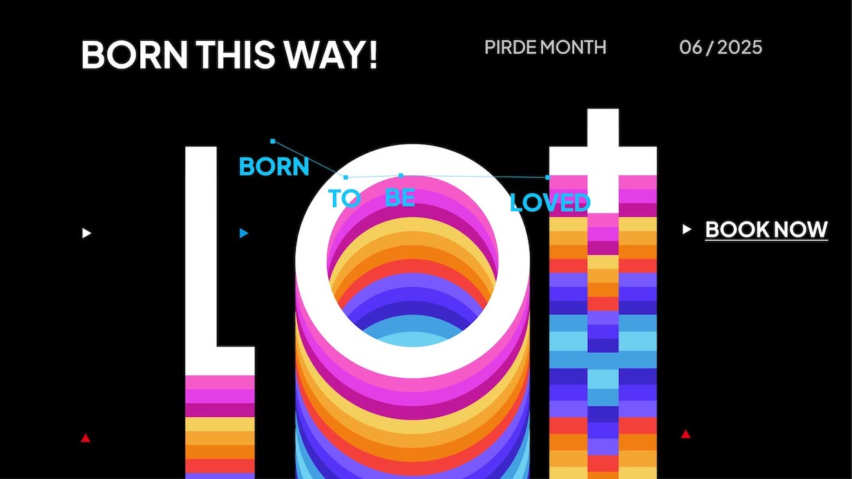 HOLO+FACE PHOTOGRAPHY STUDIO｜Pride Month-BRON THIS WAY｜Portrait,Headshot,Artistic Portrait,ID Photo｜EMSPHERE Thailand